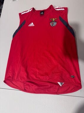 Benfica Adidas Training Vest Jersey Large